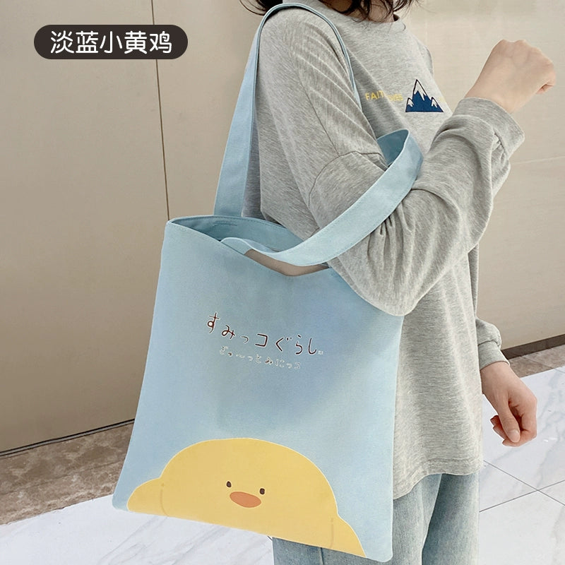 Bag Female Student Tuition Bag Fresh Canvas Bag