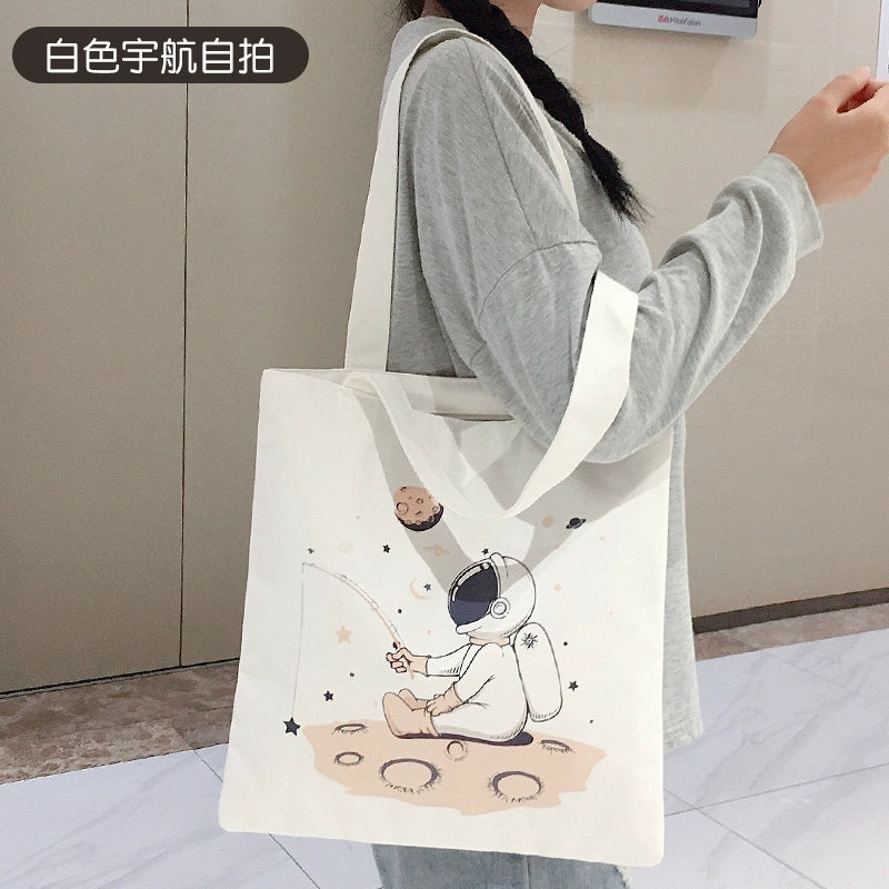 Bag Female Student Tuition Bag Fresh Canvas Bag