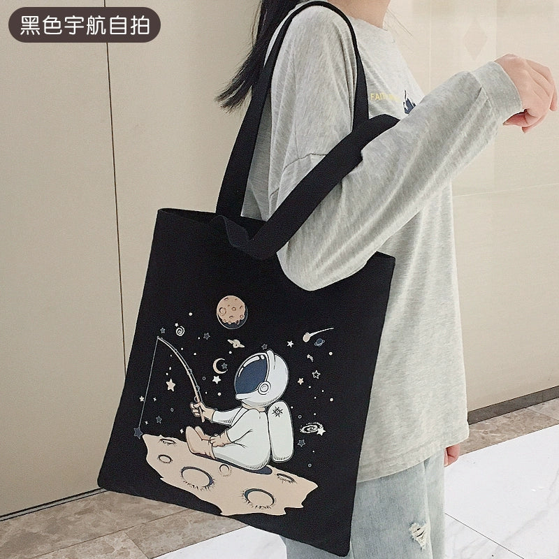 Bag Female Student Tuition Bag Fresh Canvas Bag