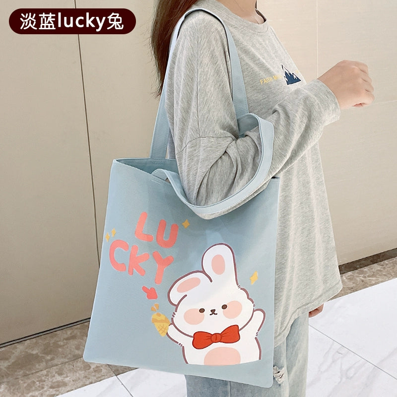 Bag Female Student Tuition Bag Fresh Canvas Bag