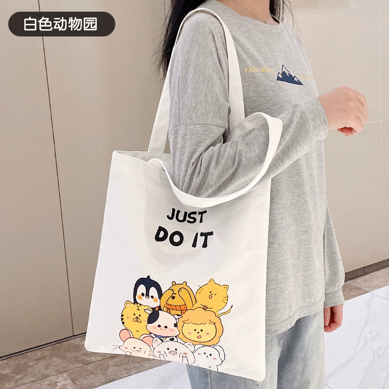 Bag Female Student Tuition Bag Fresh Canvas Bag