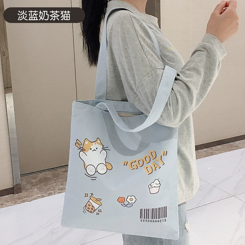 Bag Female Student Tuition Bag Fresh Canvas Bag