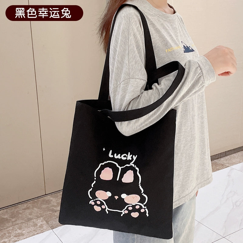 Bag Female Student Tuition Bag Fresh Canvas Bag