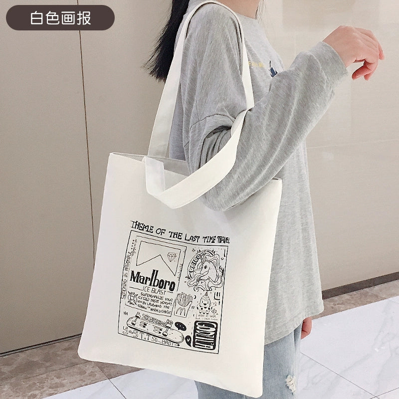 Bag Female Student Tuition Bag Fresh Canvas Bag