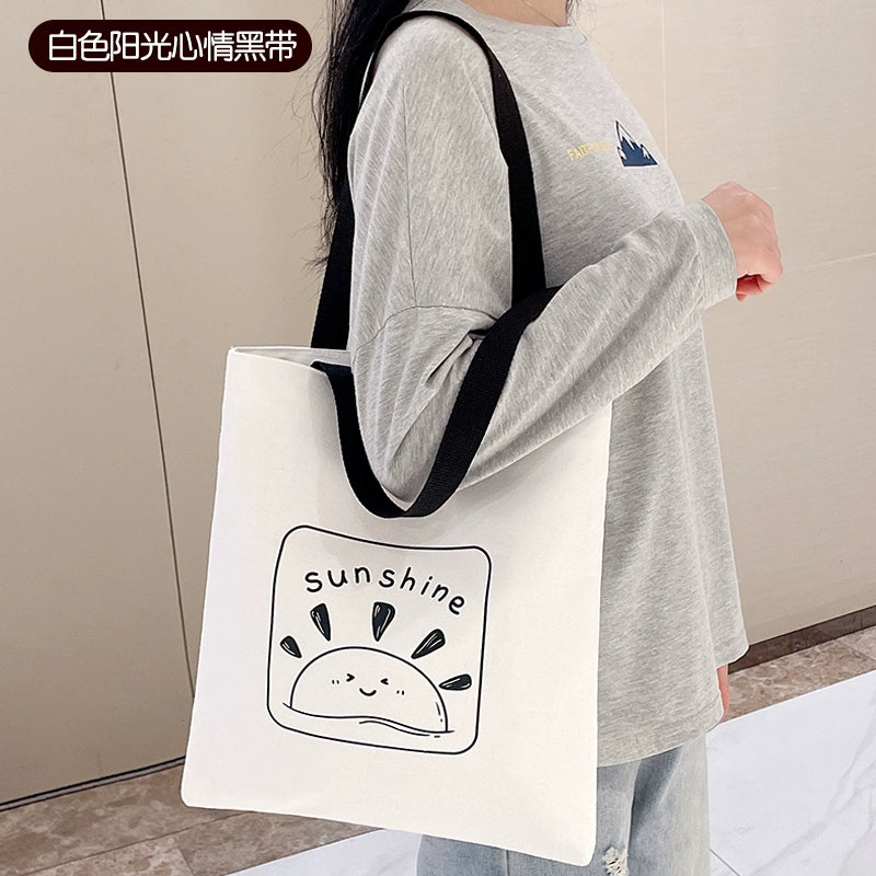 Bag Female Student Tuition Bag Fresh Canvas Bag