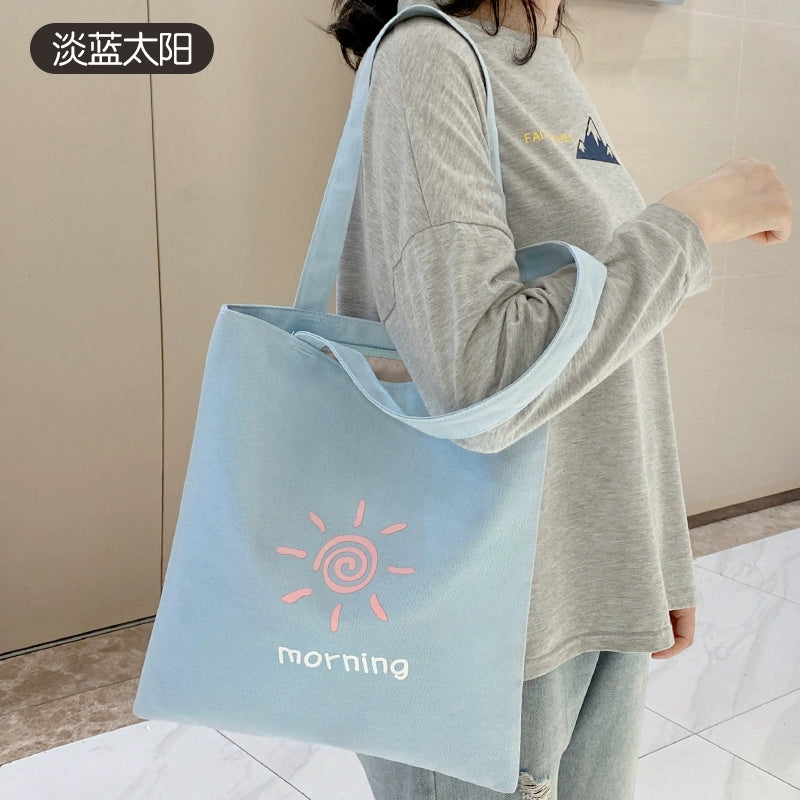 Bag Female Student Tuition Bag Fresh Canvas Bag