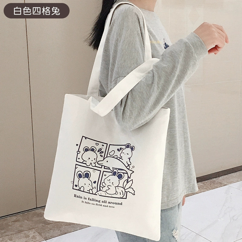 Bag Female Student Tuition Bag Fresh Canvas Bag