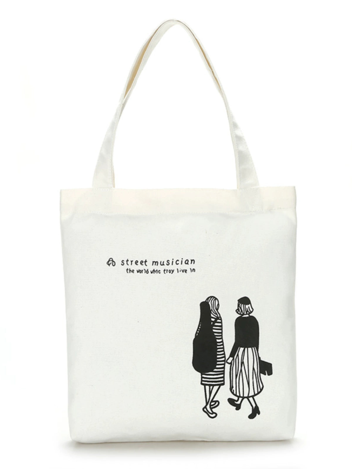 Student Casual Large Capacity Canvas Bag