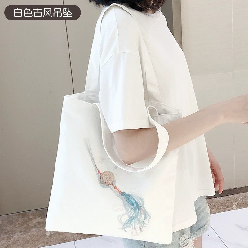 Bag Female Student Tuition Bag Fresh Canvas Bag