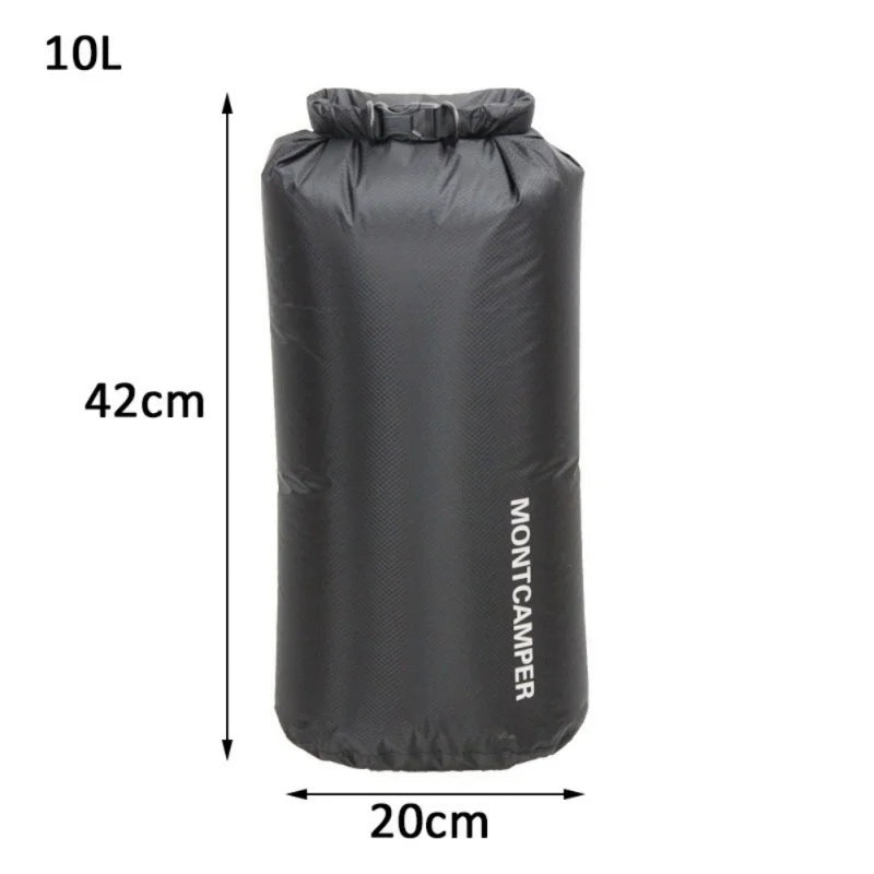 3/5/10/20/35L Dry Bag Sack Ultralight Drifting Swimming Clothes Storage Bag Pack 30D Nylon Waterproof Rafting Kayaking Sport Bag