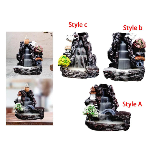 Incense Holder Incense Cone Figurine Censer Incense Cone Holder Modern for