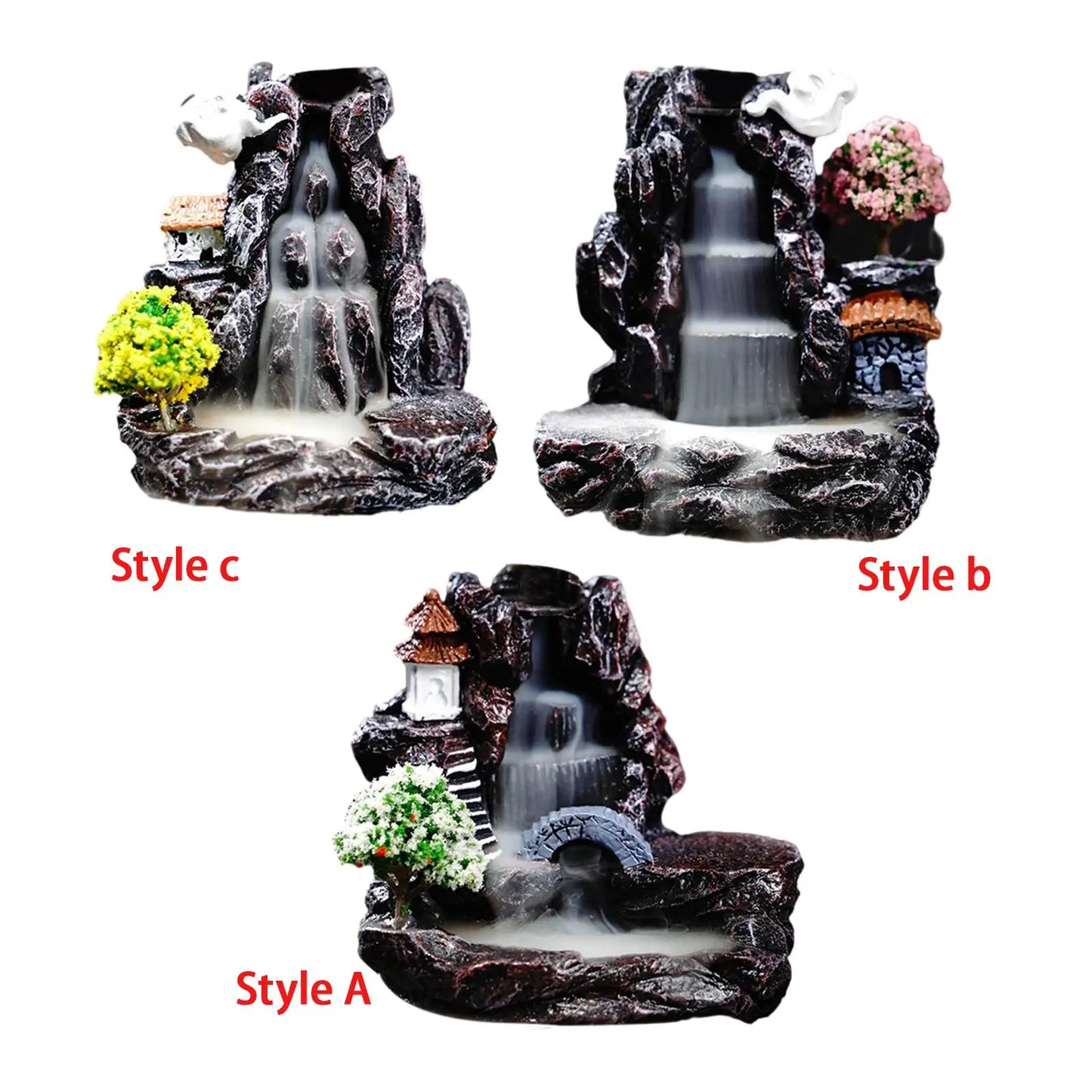 Incense Holder Incense Cone Figurine Censer Incense Cone Holder Modern for