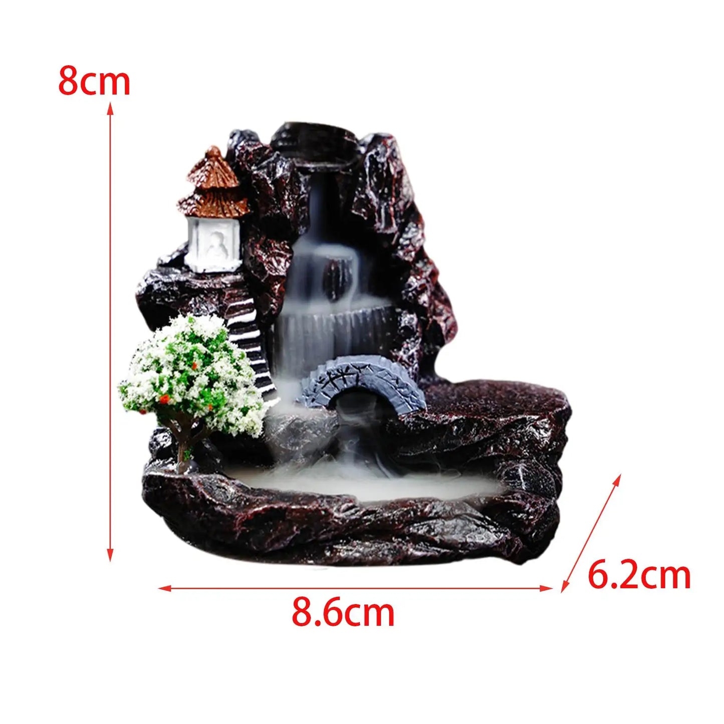 Incense Holder Incense Cone Figurine Censer Incense Cone Holder Modern for