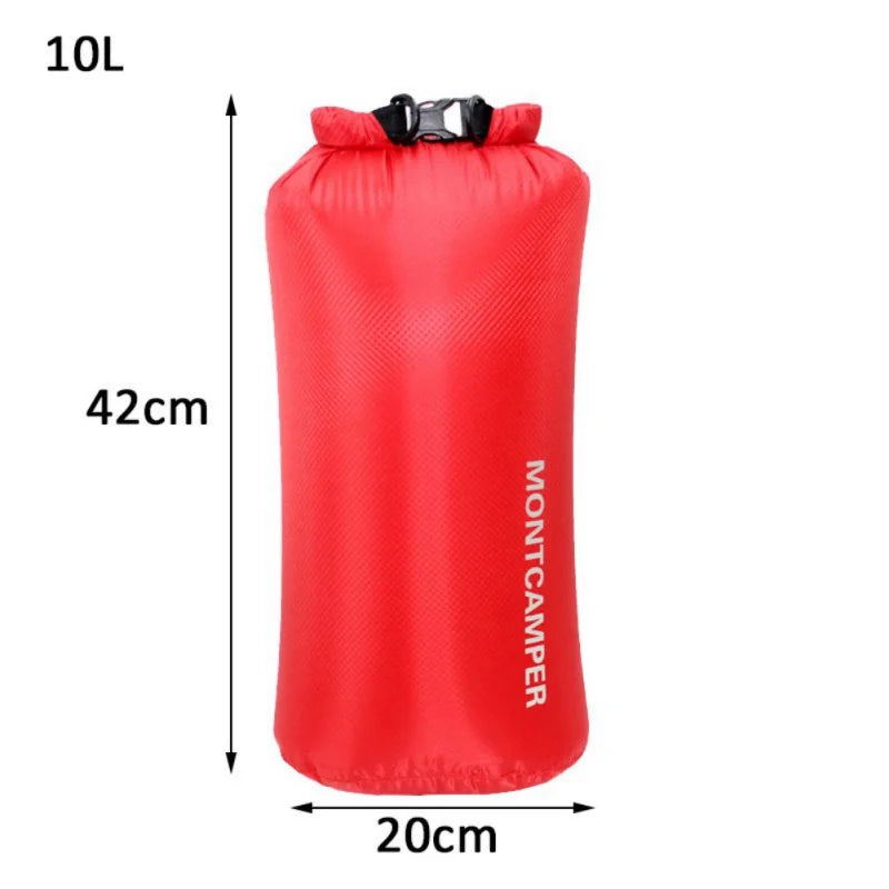 3/5/10/20/35L Dry Bag Sack Ultralight Drifting Swimming Clothes Storage Bag Pack 30D Nylon Waterproof Rafting Kayaking Sport Bag