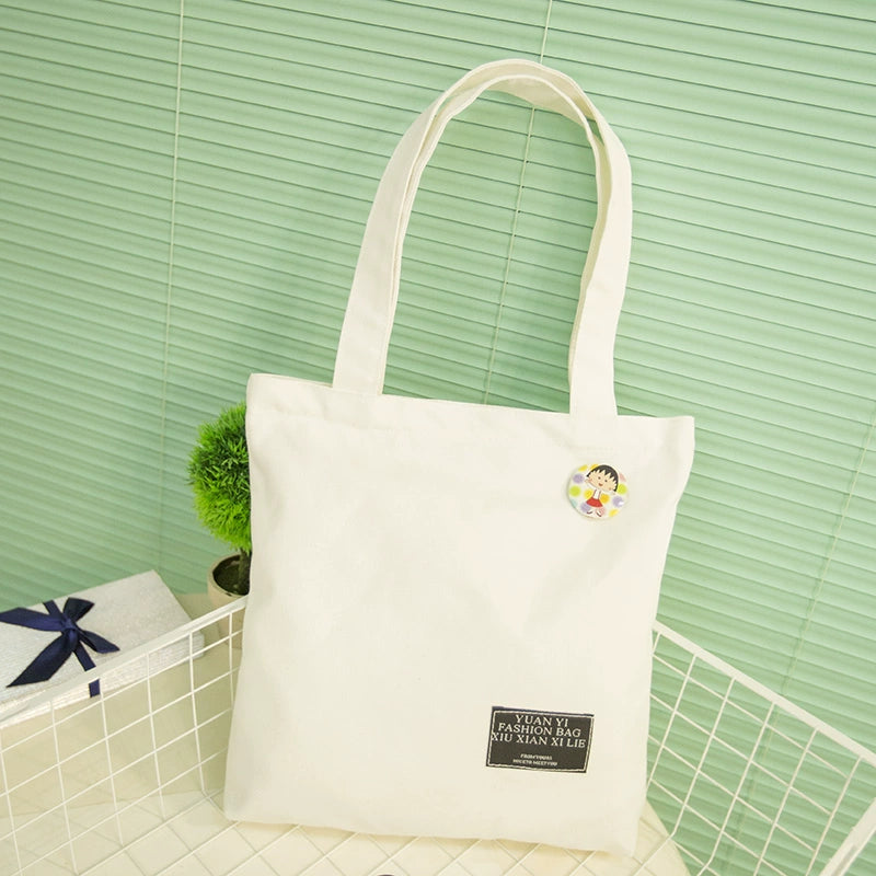 Student Casual Large Capacity Canvas Bag