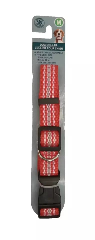 New Medium Red Dog Collar - Fits 14in to 20in