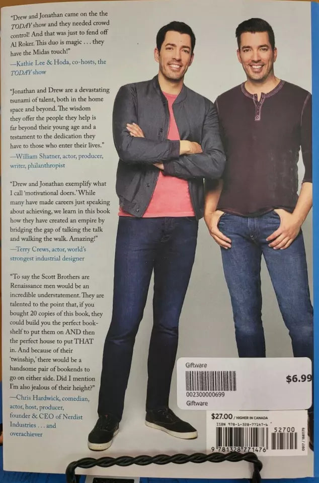 It Takes Two Jonathan and Drew Scott Hardcover Book