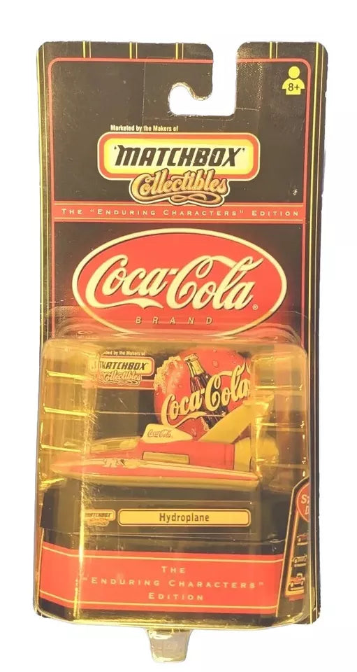 Vintage Coca Cola Matchbox Collectibles Hydroplane (New in Box)