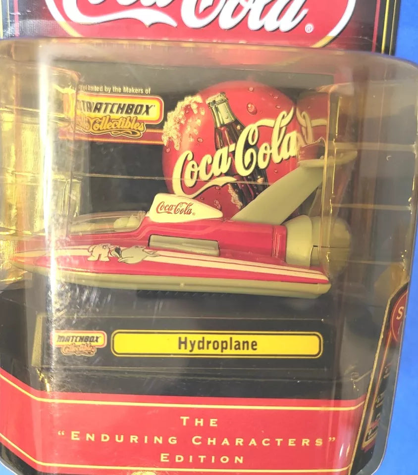 Vintage Coca Cola Matchbox Collectibles Hydroplane (New in Box)